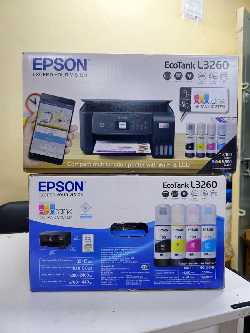 e7e42b0d-6f98-422d-9baf-7273b03b721c EPSON ECO TANK L3260 - Image 1