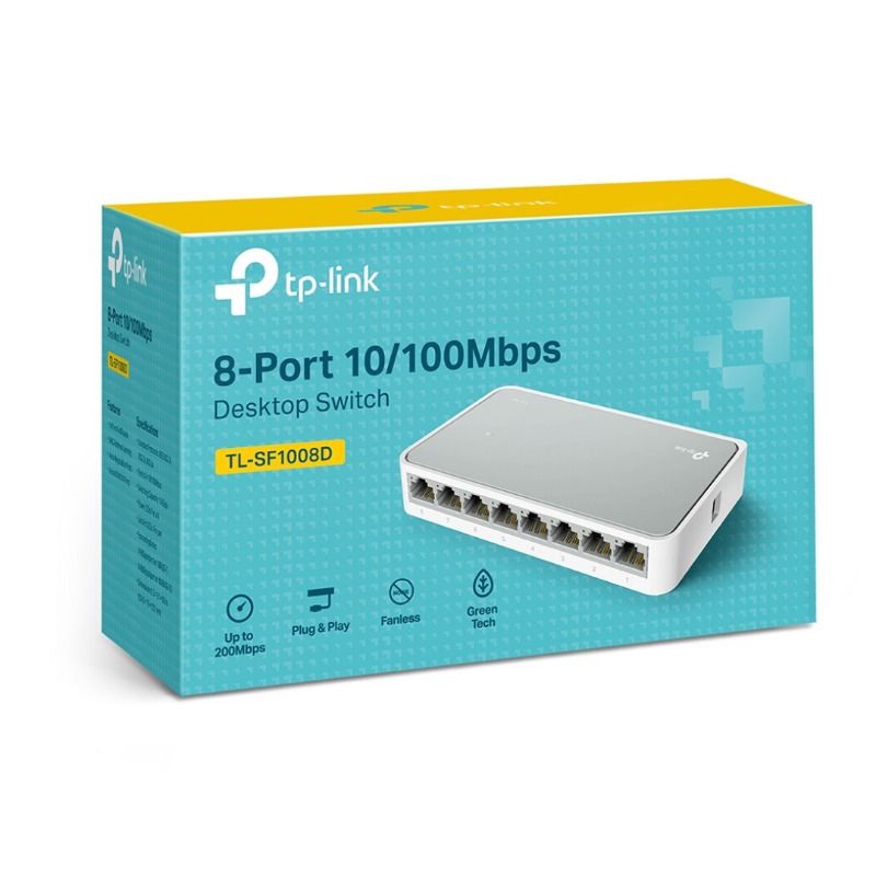 TP-Link-8-Port-Gigabit-Ethernet-Switch 8 PORT SWITCH TPLINK ,TENDA - Image 1